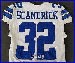 #32 Orlando Scandrick of Dallas Cowboys NFL Game-Worn Jersey withCOA 196001382