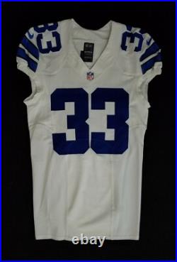 #33 Chris Greenwood Dallas Cowboys NFL Team-Issued & Lightly Worn Jersey 11255