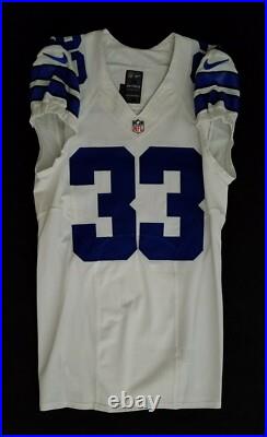 #33 Chris Greenwood Dallas Cowboys NFL Team-Issued & Lightly Worn Jersey 11255