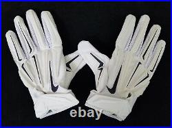 #82 Jason Witten of Dallas Cowboys NFL Locker Room Game Issued Gloves (2XL)