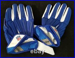 #82 Jason Witten of Dallas Cowboys NFL Team-Issued Gloves (2XL)