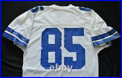 #85 DALLAS COWBOYS RUSSELL TEAM ISSUED PRACTICE GAME CUT JERSEY WHITE sz 48