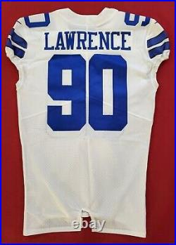 #90 DeMarcus Lawrence of Dallas Cowboys NFL Game Issued Jersey 64450