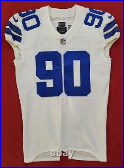 #90 DeMarcus Lawrence of Dallas Cowboys NFL Game Issued Jersey 64450