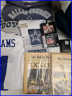 90s Dallas Cowboys Collection Withlimited Edition Emmit Smith And Hall Of Fame Pcs