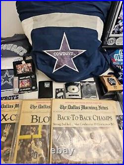 90s Dallas Cowboys Collection Withlimited Edition Emmit Smith And Hall Of Fame Pcs