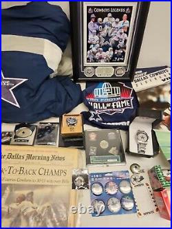 90s Dallas Cowboys Collection Withlimited Edition Emmit Smith And Hall Of Fame Pcs