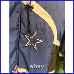 90s Dallas Cowboys Heavy Duty Puffer Style Jacket with Hood Sz Medium Vintage 90s Dallas Cowboys Heavy Duty Puffer Style Jacket with Hood Sz Medium Vintage