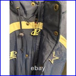 90s Dallas Cowboys Heavy Duty Puffer Style Jacket with Hood Sz Medium Vintage