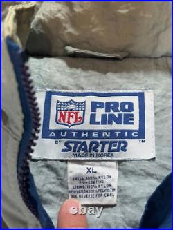 90s Dallas Cowboys Starter Pullover Vintage Coat NFL Football Pocket