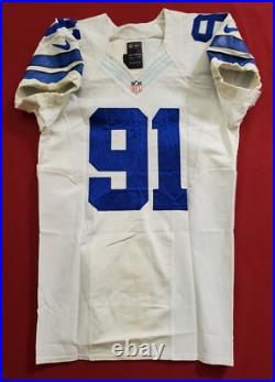 #91 L. P. Ladouceur of Dallas Cowboys NFL Game-Issued & Worn Jersey 41632
