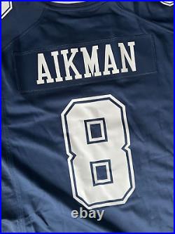 Adult Troy Aikman Dallas Cowboys NFL football Halloween uniform Jersey & Pants L