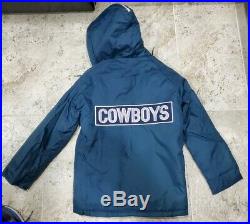 Amazingly Rare 1970's Sears Roebuck Dallas Cowboys Jacket Youth Size 14 Only One