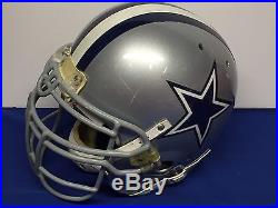 Anthony Spencer Game Used Dallas Cowboys Football Helmet Steiner Sports LOA