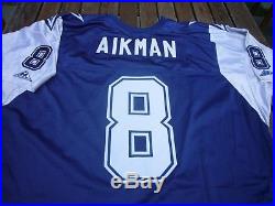 Apex Troy Aikman Dallas Cowboys 75th Authentic Football NFL Jersey 2XL XXL vtg
