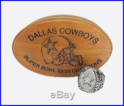 Authentic 1992 Dallas Cowboys Super Bowl XXVII Champions NFL Championship Ring