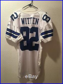 Authentic 2009 Team Issued Jason Witten Dallas Cowboys Reebok Jersey