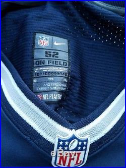 Authentic Dallas Cowboys Nike Elite Dez Bryant Navy Jersey Size 52/XXL