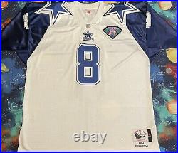 Authentic Mitchell & Ness 1994 NFL Dallas Cowboys Troy Aikman Football Jersey
