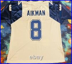 Authentic Mitchell & Ness 1994 NFL Dallas Cowboys Troy Aikman Football Jersey