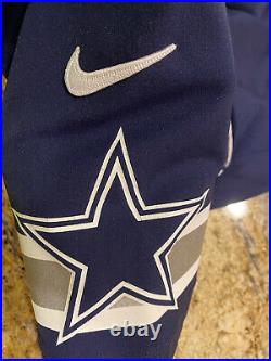 Authentic Nike Elite Ezekiel Elliott Dallas Cowboys Jersey Away Navy Size 40
