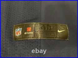 Authentic Nike Elite Ezekiel Elliott Dallas Cowboys Jersey Away Navy Size 40
