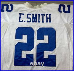 Authentic Sewn Reebok Dallas Cowboys Emmitt Smith Pro Cut Jersey Men Size 58 4X