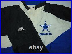 Authentic Vintage Men NFL Apex One Dallas Cowboys FOOTBALL Jacket Pro Line LARGE