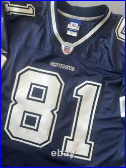 Authentic Vintage Reebok NFL Dallas Cowboys Terrell Owens Football Jersey Sz 48