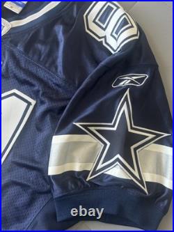 Authentic Vintage Reebok NFL Dallas Cowboys Terrell Owens Football Jersey Sz 48