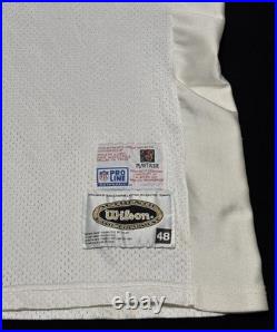 Authentic Wilson Dallas Cowboys Troy Aikman Jersey OG Authentic NFL White Sz 48