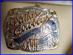 Balfour Dallas Cowboys XXVII Super Bowl Champions Commemorative Belt Buckle