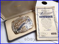 Balfour Dallas Cowboys XXVII Super Bowl Champions Commemorative Belt Buckle
