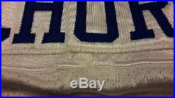 Barry Church Game Used 2010 Dallas Cowboys Rookie Jersey! 8 Repairs