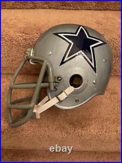 Bob Lilly TK2 Style Dallas Cowboys Football Helmet Authentic Color Paint