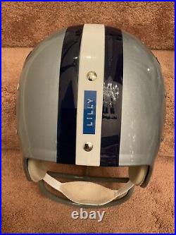 Bob Lilly TK2 Style Dallas Cowboys Football Helmet Authentic Color Paint