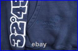 By Way Of Dallas Cowboys Adult Small Hoodie Blue NFL Football Heavyweight