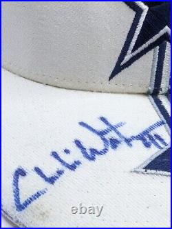 CHARLIE WATERS SIGNED Vintage Starter Dallas Cowboys Shockwave Hat NFL ProLine CHARLIE WATERS SIGNED Vintage Starter Dallas Cowboys Shockwave Hat NFL ProLine