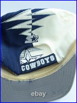 CHARLIE WATERS SIGNED Vintage Starter Dallas Cowboys Shockwave Hat NFL ProLine CHARLIE WATERS SIGNED Vintage Starter Dallas Cowboys Shockwave Hat NFL ProLine