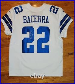 CUSTOM with Jerry Jones Autograph NIKE Dallas COWBOYS Vapor ELITE Jersey 52 nfl