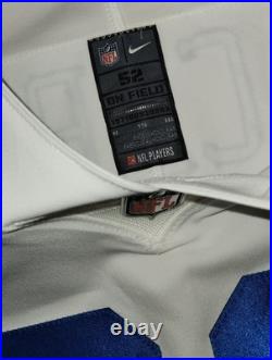 CUSTOM with Jerry Jones Autograph NIKE Dallas COWBOYS Vapor ELITE Jersey 52 nfl