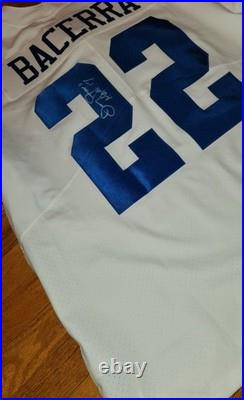 CUSTOM with Jerry Jones Autograph NIKE Dallas COWBOYS Vapor ELITE Jersey 52 nfl