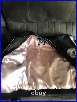 Carl Banks G III Leather Coat Jacket Dallas Cowboys Football Size M