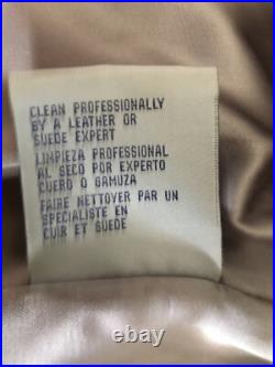Carl Banks G III Leather Coat Jacket Dallas Cowboys Football Size M