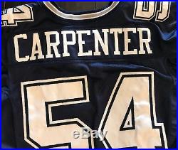 Certified Game Used Game Worn Auhenitc Dallas Cowboys Uniform With COA- Carpenter