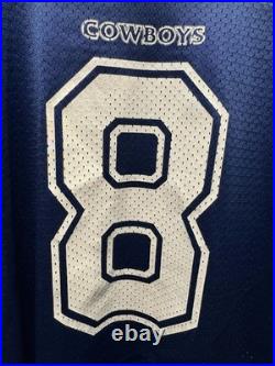 Champion Dallas Cowboys Troy Aikman #8 Size 40 Jersey Good Condition Sold As Is