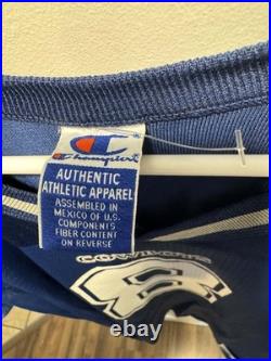 Champion Dallas Cowboys Troy Aikman #8 Size 40 Jersey Good Condition Sold As Is