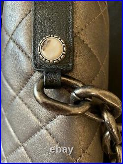 Chanel Paris-Dallas Limited Edition Cowboy Messenger Bag Quilted Calfskin W Fur