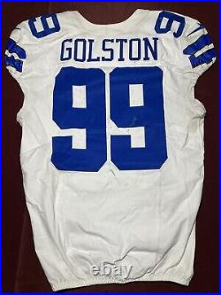 Chauncey Golston Dallas Cowboys NFL Game Used Jersey 1/14/24 vs Packers PLAYOFFS