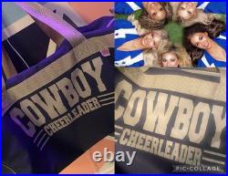 Cheerleading 90s Dallas Cowboys Cheerleader Duffle Bag Real Rare Used
